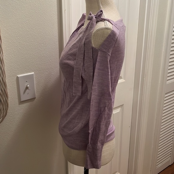 J Crew lightweight cold shoulder sweater - Picture 2 of 7